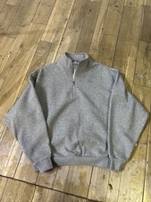 Size XL - Alo Yoga Accolade 1/4 Quarter Zip Pullover Sweater Grey