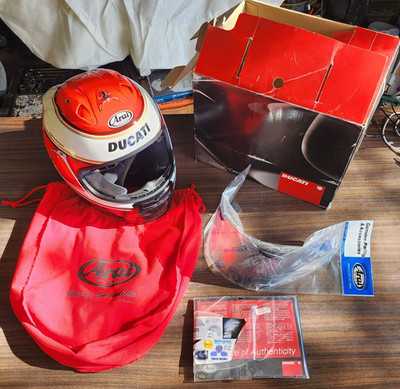 Arai RX-7 Corsair Ducati ''Edizione Limitata''   Complete Collector Set Large 2007