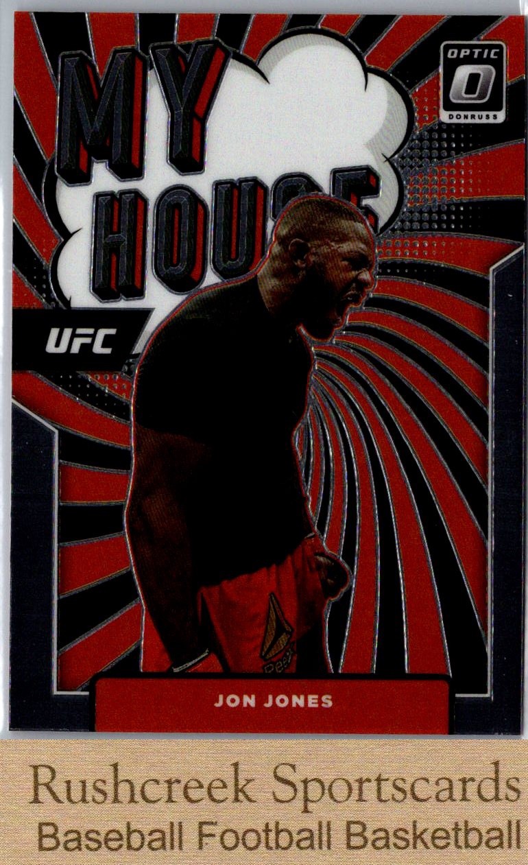 2022 Donruss Optic UFC #20 Jon Jones My House