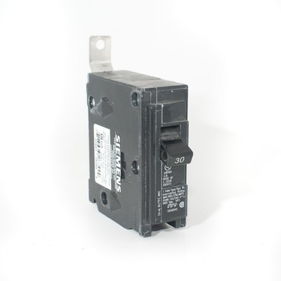 Siemens B130  Miniature Circuit Breaker, Bl Series, 30A, 1 Pole, 120/240V Ac,