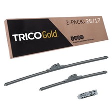 TRICO Gold 26" 17" Windshield Wiper Blades 2-PK All-Weather Beam Replacement