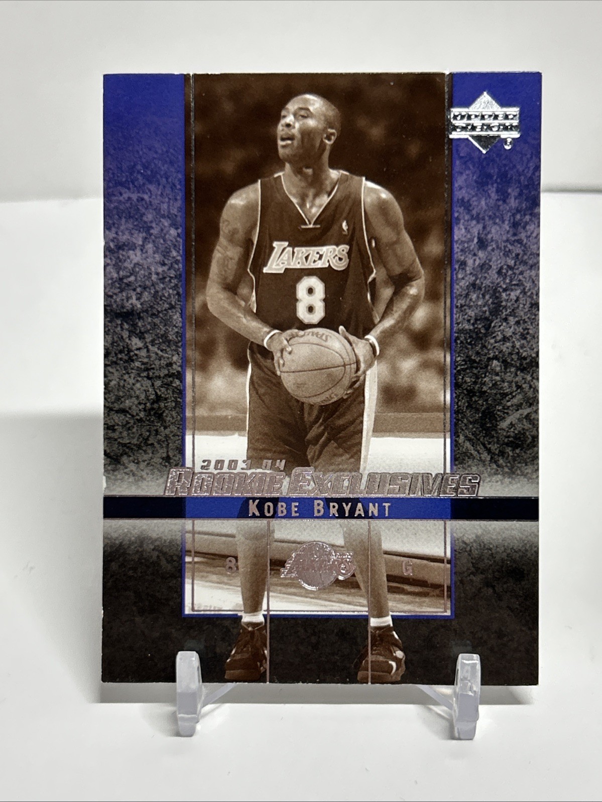 2003-04 Upper Deck Rookie Exclusives - Kobe Bryant #59 Black & White