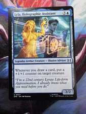 Lyla, Holographic Assistant #7- Regular, MTG: Spider-Man - NM/M Never Played!!!