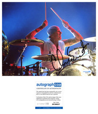 Chad Smith ‘Red Hot Chili Peppers’ Band Drummer Signed 8x10 Photo ACOA RHCP