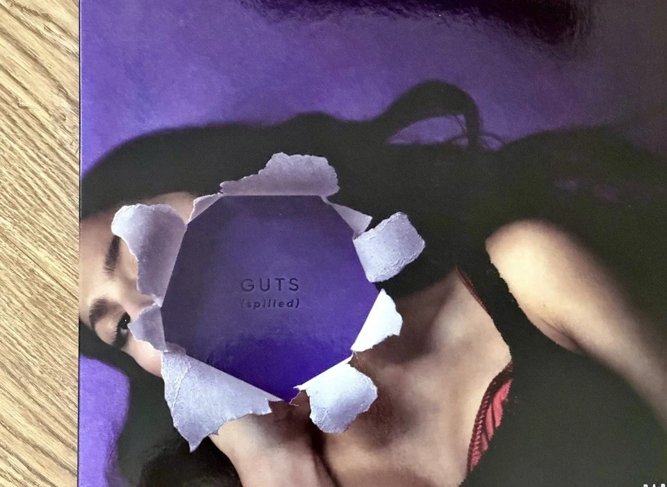 Olivia Rodrigo Guts Spilled Zoetrope Vinyl LP Blood Records Exclusive /10000 - Image 4 of 4