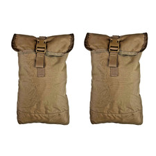 Confezione da 2 sacchetti idratanti GI USMC FILBE 100 oz MOLLE marrone coyote - nuovi