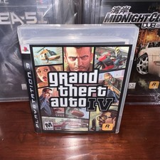 Grand Theft Auto IV Sony PlayStation 3 Rockstar Games New Sealed 🔥🍀💎🔥