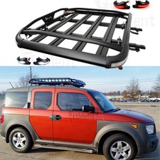 For Honda Element Ex Lx Suv 50 Top Roof Rack Basket Luggage Carrier Wled Light