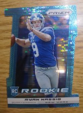2013 Panini Prizm RC Light Blue Pulsar Ryan Nassib 281  New York Giants 1/15 1/1