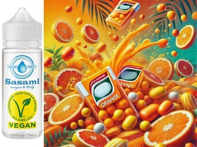 Tick Tack fresh Orange Aroma Konzentrat - Vegan - Sasami - 100ml