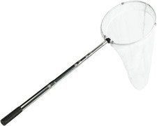 12" Insect and Butterfly Net with 24" Depth and Telescopic Handle Extension
