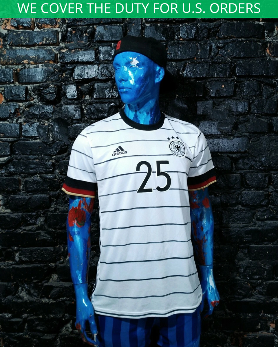 Muller Germany Home football shirt 2020 2022 Adidas Eh6105 Mens