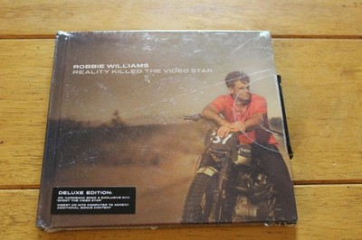 Robbie Williams CD DVD Reality Killed The Video Star Deluxe Edition Hardback NEW
