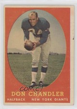 1958 Topps Don Chandler #54 0cr8
