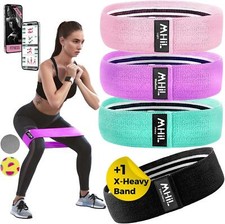 Bandas De Resistencia Para Piernas Y Gluteos Bandas De Ejercicio Antideslizantes