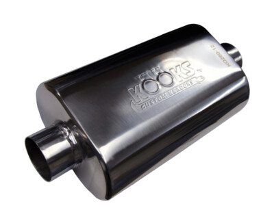 Kooks For KO250-12 Universal 2.5in Center/Center Oval Muffler