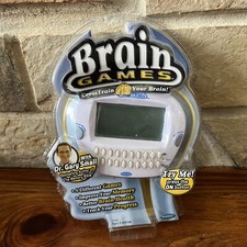 Radica Brain Games Electronic Handheld Game Improve Memory Better Brain Health