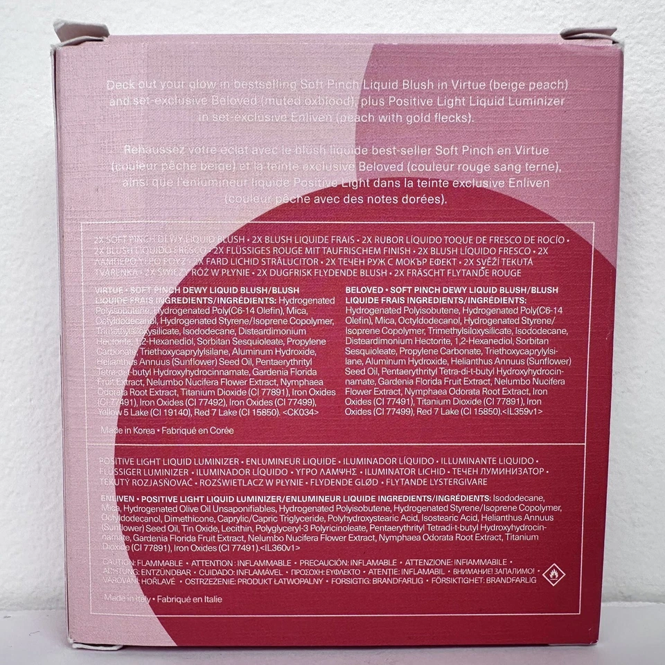 Rare Beauty by Selena Gomez Mini Blush & Luminize Trio 3pc Gift Set Limited Ed. - Image 4 of 4