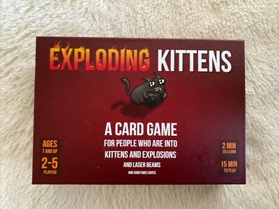 Exploding Kittens Card Game-New Sealed 