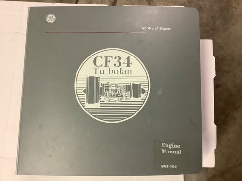 GE CF34 Turbofan Engine Manual