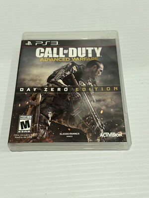 Call of Duty Advanced Warfare Day Zero Edition PS3 Complete w Inserts Tested