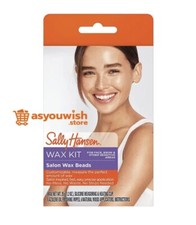 Sally Hansen Salon Wax Beads Kit for Face, Bikini  Other Sensitive Areas