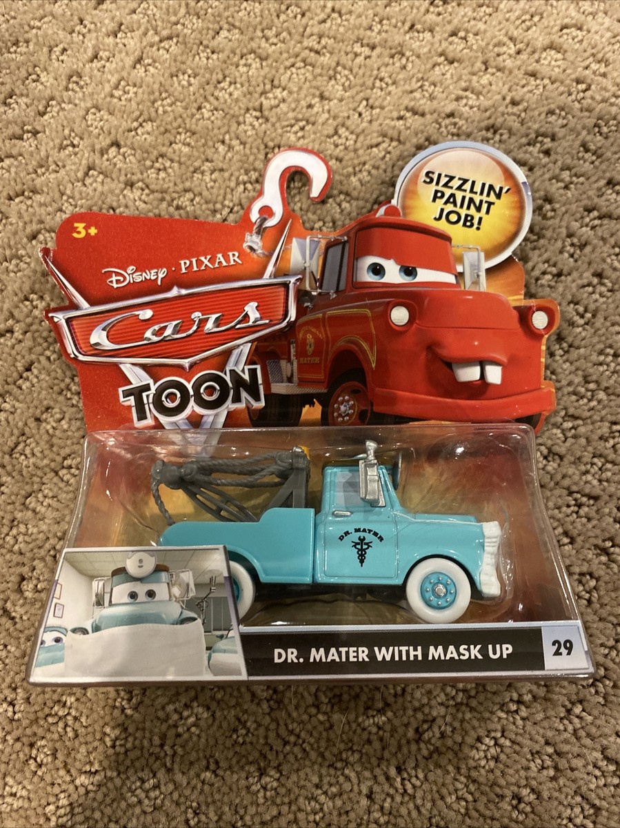 Disney Cars Cars Toon Main Series Dr. Mater with Mask Up Diecast