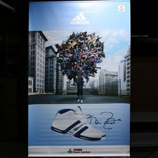 Zapatillas Adidas Foot Locker Kevin Garnett 63" x 40 Doble Cara Vinilo Banner NBA