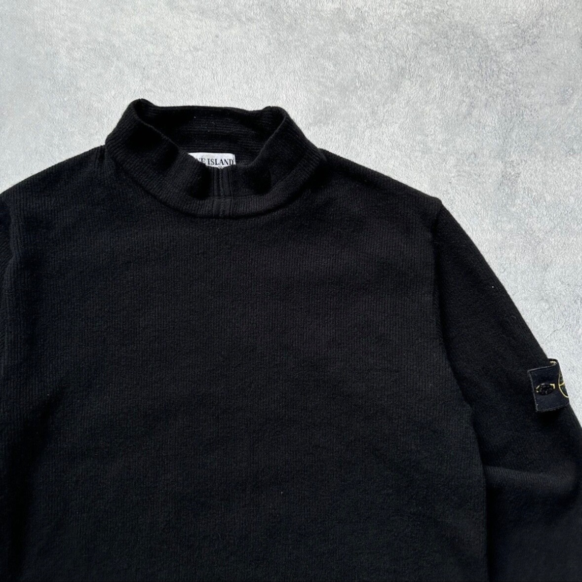 Stone Island A/W 2002 Split Mock Neck Knit Wool Sweater | eBay Stone Island A/W 2002 Split Mock Neck Knit Wool Sweater | eBay