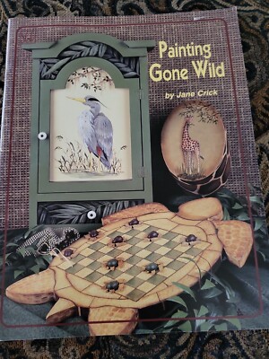 Decorative Painting Gone Wild Wildlife Animal Patterns Book Jane Crick