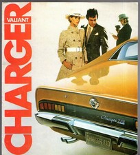 Chrysler Valiant Charger VH 1972-1973 UK & Australian Markets Sales Brochure