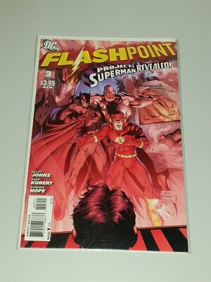 FLASHPOINT #3 NM (9.4 OR BETTER) DC COMICS FLASH SUPERMAN SEPTEMBER 2011 
