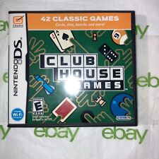 Nintendo DS. 2006 Club House Games. PRE-OWNED TESTED. $10.00 for