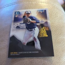 2018 Bowman Chrome Luis Urias Peaks Of Potential Refractor  #PP-LU Brewers