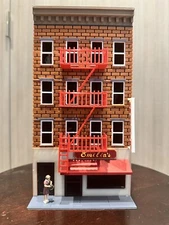 O Scale little italy’s “Emilia’s” Italian restaurant flat kit