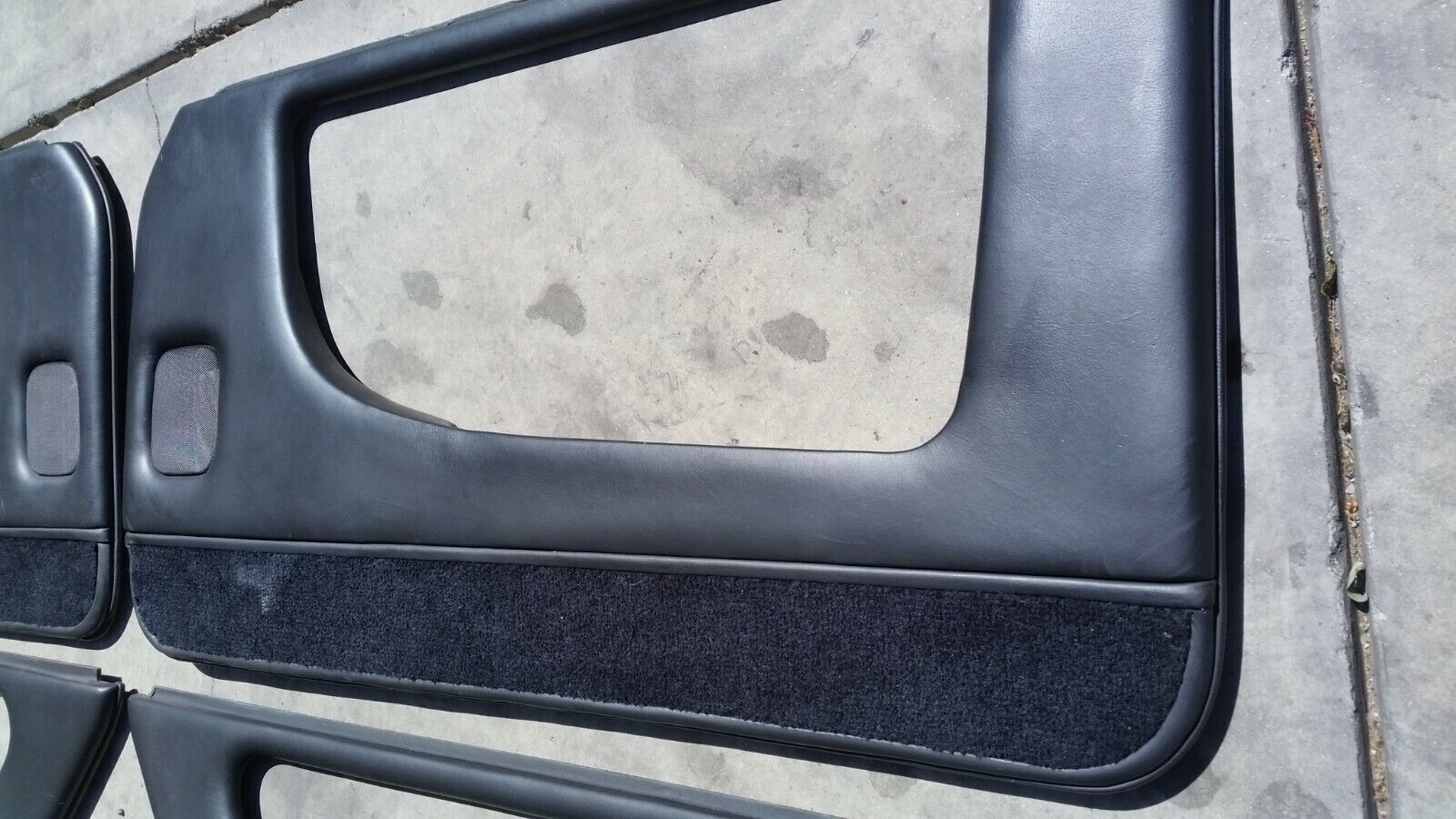 ROLLS ROYCE SILVER SPUR bentley Turbo R FRONT & REAR DOOR PANEL SET LWB BLACK