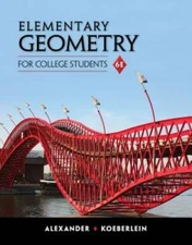 Elementary Geometry for College Students - Hardcover - GOOD