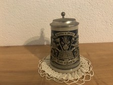 Alter Bierkrug Steinkrug Hopfen und Malz Gott erhalts