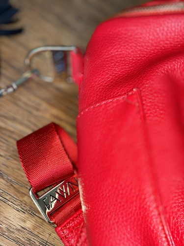Fawn Design the mini backpack diaper bag Red. - Picture 10 of 13