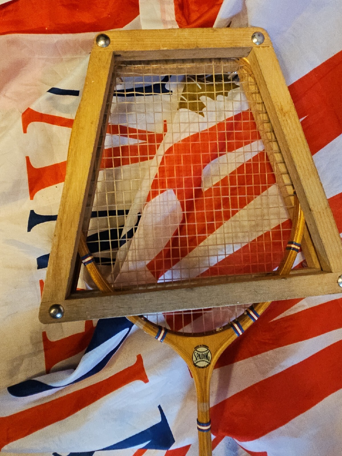 Vintage Spalding Badminton Racket eBay
