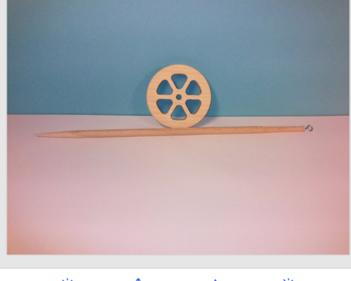 Multi Handspindel Rad als Kopfspindel oder normale Spindel einfach umstecken Neu - Bild 5 von 5