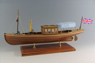 1/26 Scale Louise Victoria Classic Steam Boat Wooden Model Kit 17.91 Inch