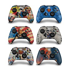 SUPERMAN DC COMICS LOGOS AND COMIC BOOK VINYL SKIN FOR XBOX ONE S / X CONTROLLER