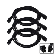 3PCS GPU Power Cable for RTX 3080 and Corsair DPS G RGB 850 1000 1250W Titanium