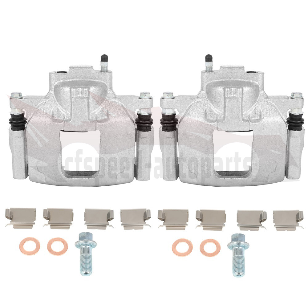 09-12 Dodge Journey Front Brake Calipers Pair with Brackets