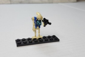 LEGO Battle Droid Pilot Minifigure Star Wars Clone Wars Blue w/Blaster