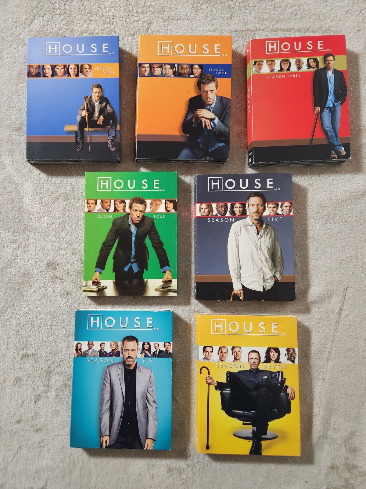 House TV show DVDs Season 1 to 7, Discount on orders of 2 or more, Free