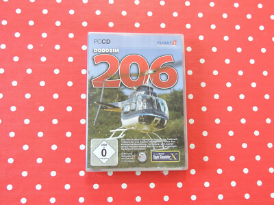 Flight Simulator X Dodosim 206 AddOn Erweiterung PC Spiel in OVP mit Anleitung