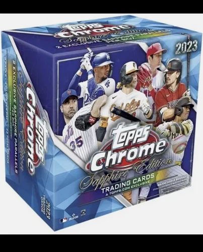 2023 Topps Chrome Sapphire Baseball Box FACTORY SEALED