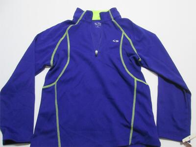 NWT Champion Youth Unisex Size S Long Sleeve Shirt Navy 1/4 Zip High Neck Sport